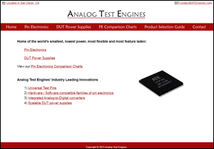 Analog Test Engines