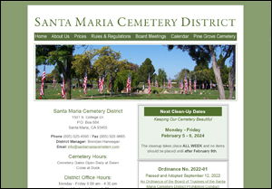 Santa Maria Cemetery District